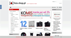 Desktop Screenshot of foto-shop.pl